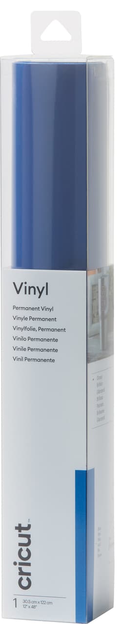 Cricut Premium Vinyl Permanent vinyylirulla (sininen)