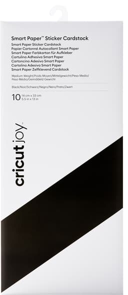 Cricut Joy Smart tarrapintainen kartonki 14 x 33 cm (valkoinen)