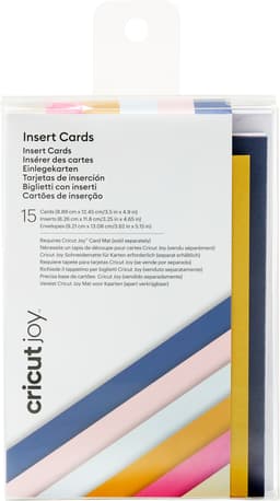 Cricut Joy kortti-insertit A1 15 kpl (Sensei)