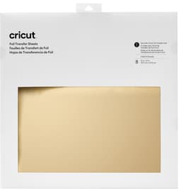 Cricut Transfer Foil Sheets siirtoarkit 30x30 cm (kulta)