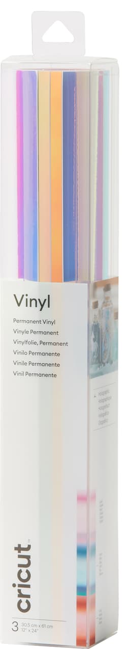 Cricut Holographic Vinyl vinylark 30 x 60 cm (multi-pk.)