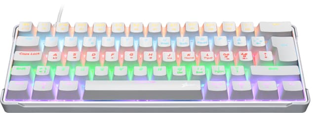 Next RX5 Mini mekaniskt tangentbord för gaming (vit) - Elgiganten