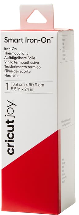 Cricut Joy Smart Iron-On strykeark 13,9 x 60,9 cm (rød)