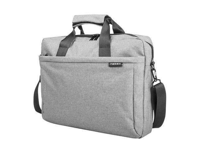 Natec Laptopväska, Mustela, 15,6", grå