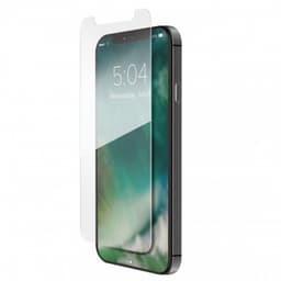 XQISIT iPhone 12 Mini Skjermbeskytter Tough Glass Case friendly