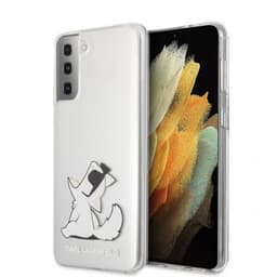 Karl Lagerfeld Samsung Galaxy S21 Kuori Choupette Läpinäkyvä Kirkas