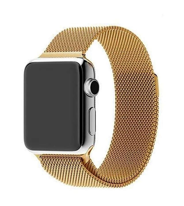 SKALO Milanese Loop Apple Watch 42/44/45/49mm - Kulta