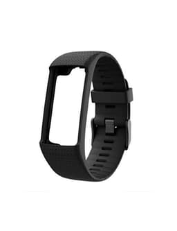 Polar A360 / A370 armbånd i sort silikon