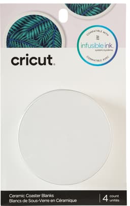 Cricut Infusible Ink Blank brikke av keramikk (4-pakk)