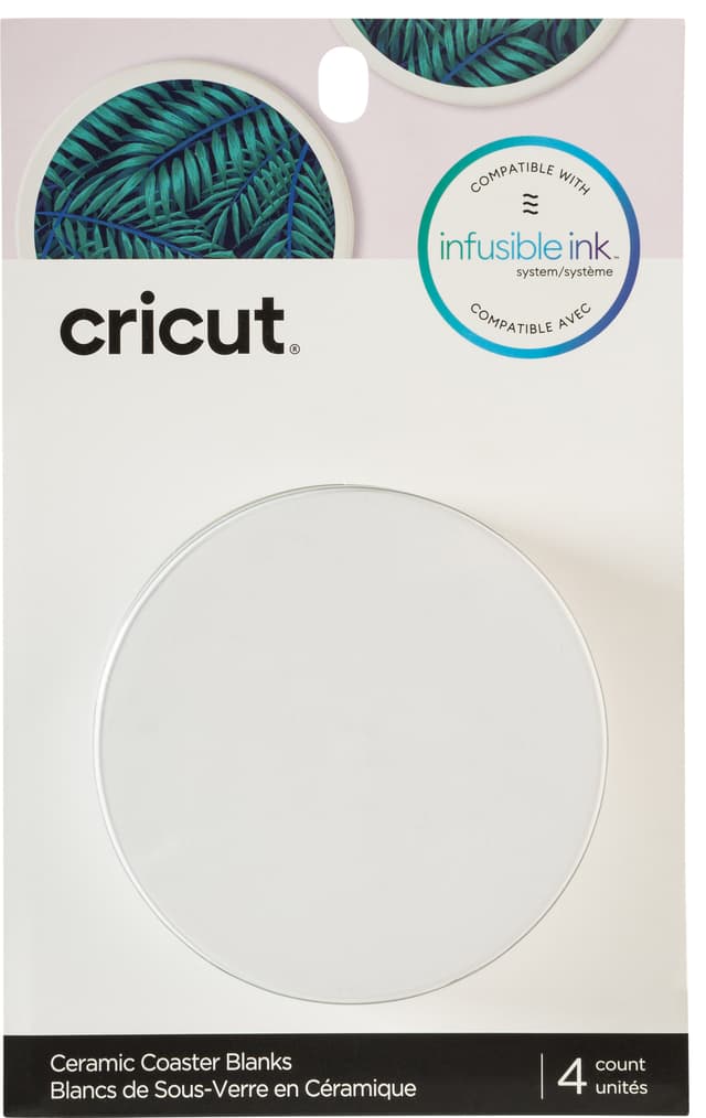 Cricut Infusible Ink Blank brikke av keramikk (4-pakk)