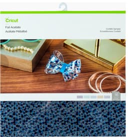 Cricut Foil asetaattiarkit 30 x 30 cm (konfetti)