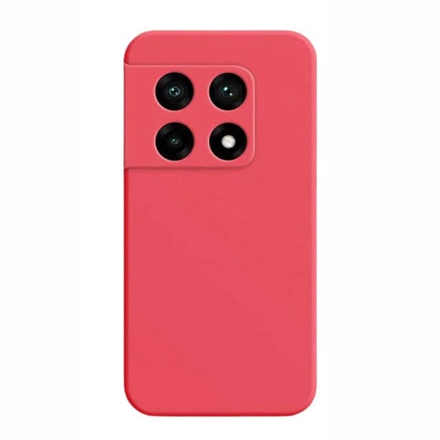 Liquid silikondeksel OnePlus 10 Pro - Carmine