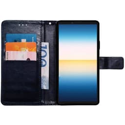 Wallet cover 3-kort Sony Xperia 10 IV - Mørkeblå