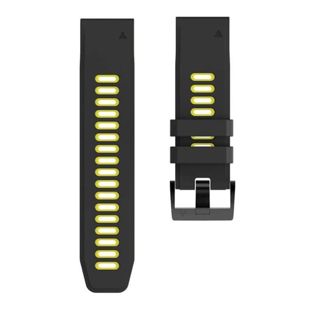 Twin Sport Armbånd Garmin Epix 2 - Sort/gul