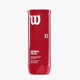 3-pack med Wilson Padelbollar