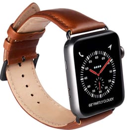 Buffalo læderrem til Apple Watch 38/40/41 mm (tan)
