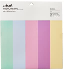 Cricut Smart Sticker pappark 10-pack (pastell)
