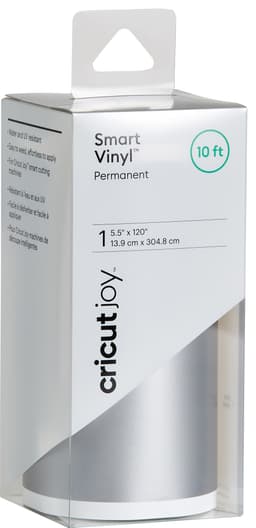 Cricut Joy Smart Vinyl rulle 14x300 cm (sølv)