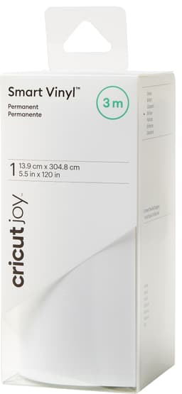 Cricut Joy Smart Vinyl rulle 14x300 cm (white)