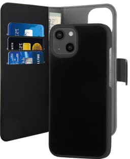 Puro 2-i-1 lommebokdeksel til iPhone 13 mini (sort)