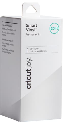 Cricut Joy Smart Vinyl rulle 14x610 cm (white)