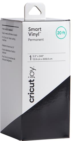 Cricut Joy Smart Vinyl rull 14x610 cm (sort)