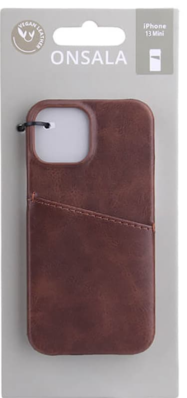 Onsala iPhone 13 Mini fodral (brun)