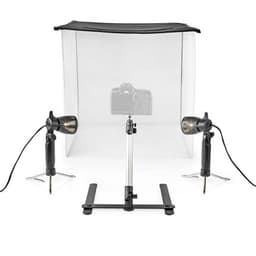 Fotostudiosett | 60 x 60 cm | 6500 K | Sammenleggbart