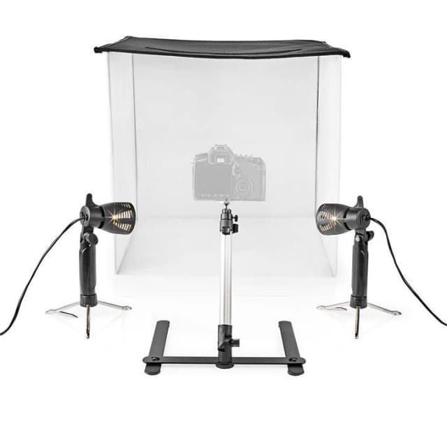 Nedis Fotostudiosats 60 x 60 cm 2800 K vikbar