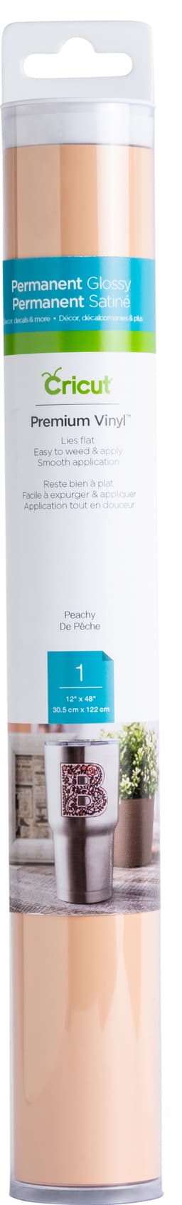 Cricut Premium Vinyl Permanent rulla (persikka)