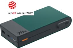 GP M2 varavirtalähde 20 000 mAh (vihreä)