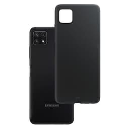 3MK Matt etui, Samsung, til Galaxy A22 4G, sort