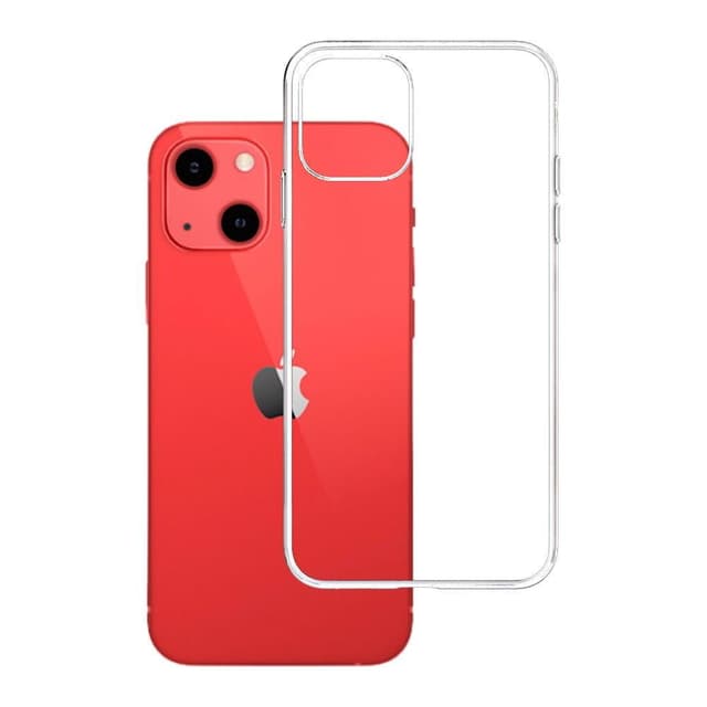 3MK För iPhone 13 Mini, TPU, Transparent, Klar telefonväska