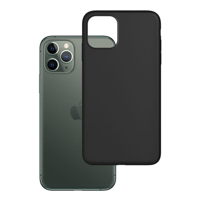 3MK till iPhone 13 Pro, svart, matt fodral