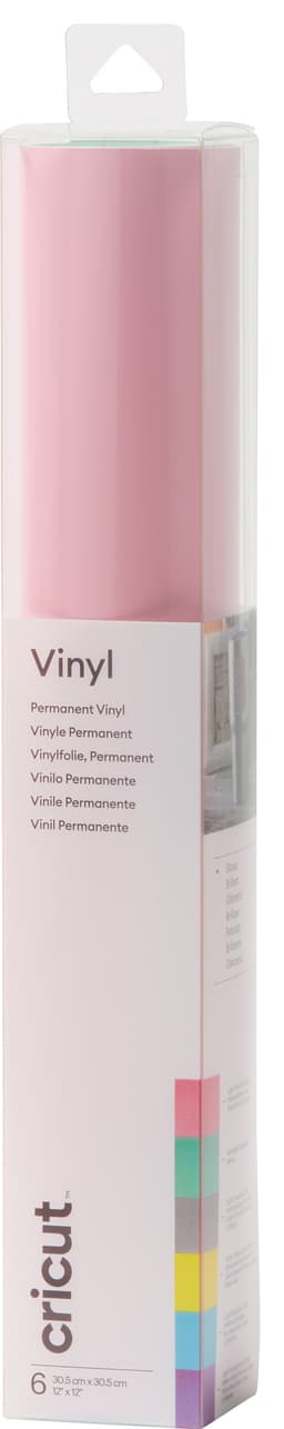 Cricut Premium Permanent Vinyl 6-pk. (pastellfarger)