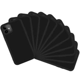 Slank deksel Svart iPhone 11 10-pakning