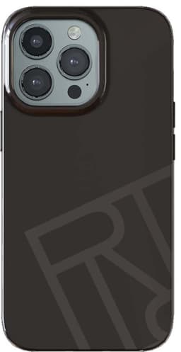 R&F Logo mobilcover til iPhone 13 Pro Max (sort)