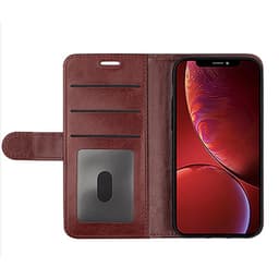 iPhone 12 Pro Max Magnetiskt fodral PU/TPU Mörkbrun