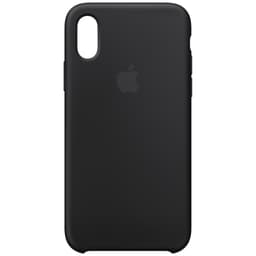 iPhone Xs silikondeksel (sort)