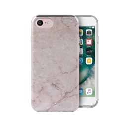 Puro iPhone 6/6S/7 suojakuori (pinkki/marmori)