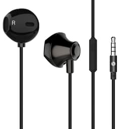 Kuulokkeet EarPod HSZ500 musta metalliväri