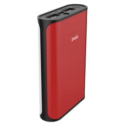 Zagg Ignition 6 powerbank - rød/sort/hvid