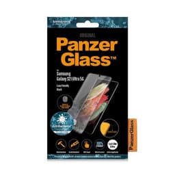 PanzerGlass 7258, Kirkas näytönsuoja, Samsung, Galaxy S21 Ultra, Antibakteerin