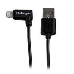 StarTech.com USBLT2MBR, 2 m, Lightning, USB A, Uros, Uros, Musta