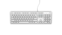 Dell KB216 multimedia, kablet, tastaturoppsett EN, USB, hvit, engelsk,