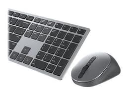 Dell Premier Multi-Device Keyboard and Mouse KM7321W Wireless, Wireles