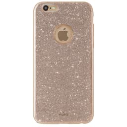 Puro iPhone 7 glitter deksel (gull)
