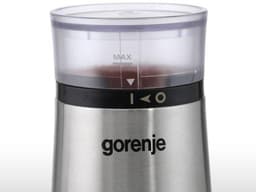 Gorenje kaffekvern SMK150E 150 W, Kaffebønner kapasitet 60 g, lokk sikkerhetsbryter, rustfritt stål