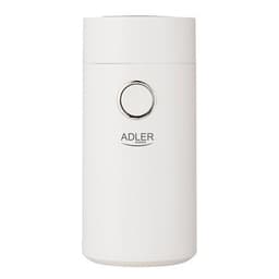 Adler Coffee Mill AD 4446ws 150 W, Kaffebönor kapacitet 75 g, Vit