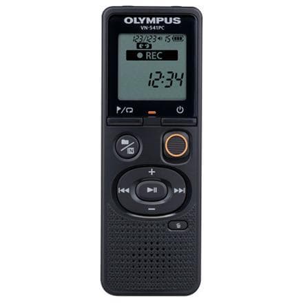Olympus Digital Voice Recorder VN-541PC Svart, WMA, segmentskjerm 1,39',